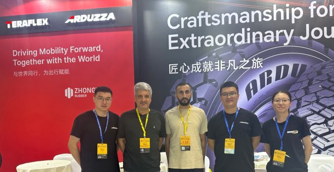 TERAFLEX and ARDUZZA debut at the CHINA INTERNATIONAL TIRE EXPO 2025!